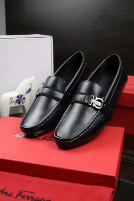 Salvatore Ferragamo Business Casual Men Shoes--074